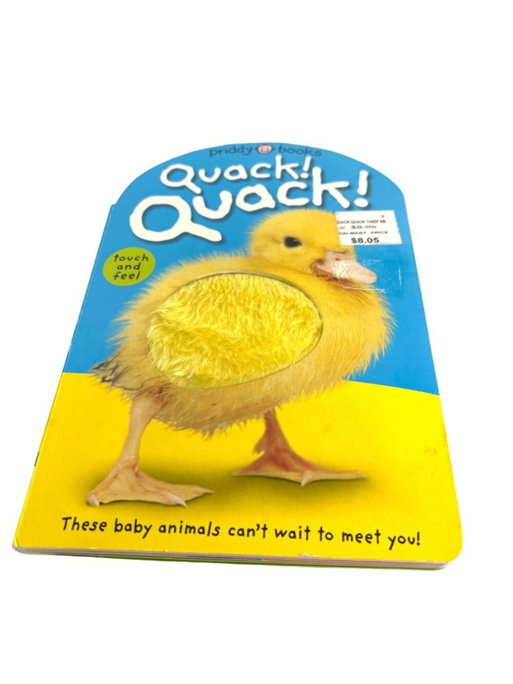 Priddy Books Baby Touch and Feel Quack Quack 10x7"